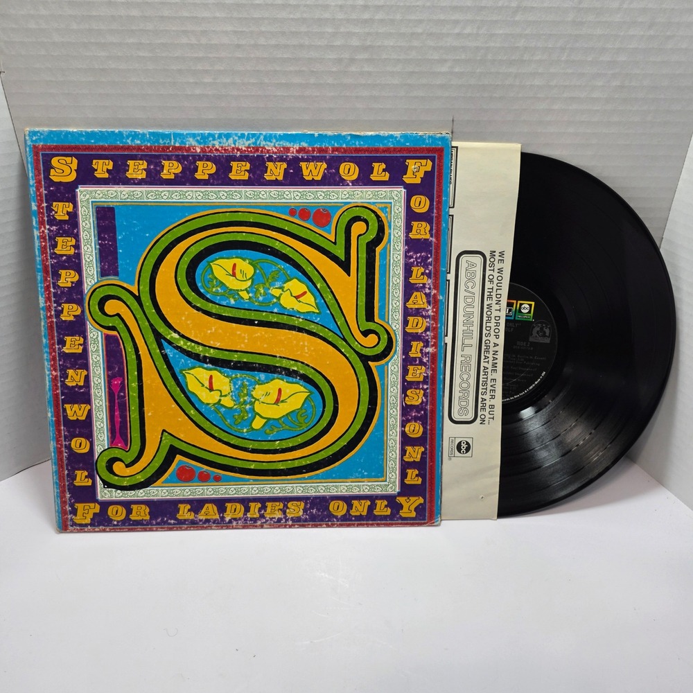 Steppenwolf For Ladies Only Vinyl LP 1971 ABC Dunhill DSX-50110 Hard Rock *